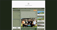Desktop Screenshot of eiregolftours.com